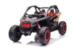 Kinderfahrzeug 12V 4WD Allrad Kinder Elektro Auto Kinderquad Elektro Buggy X-treme Zweisitzer Ledersitz EVA Gummiräder