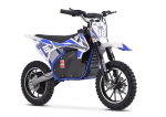 Kinder Motocross X-Trail Crossbike Elektro Dirt Bike Scheibenbremsen Luftbereifung Pocket Bike 25km/h blau